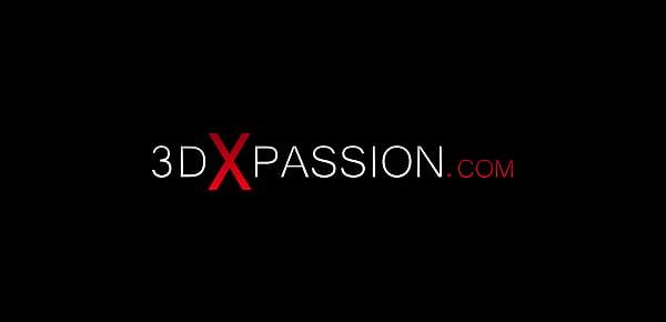  3dxpassion.com. Insidious pervert fucks a young girl in an expensive villa on the sea